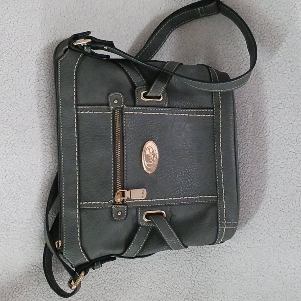 B O C Crossbody Purse Gray